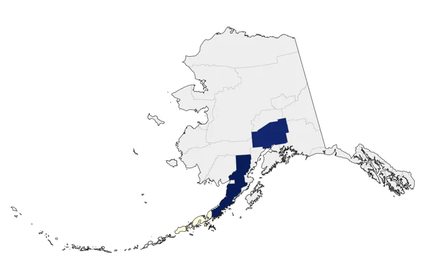 Barnacle Goose county map