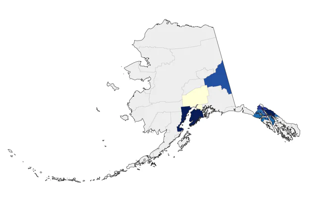 Black Tern county map