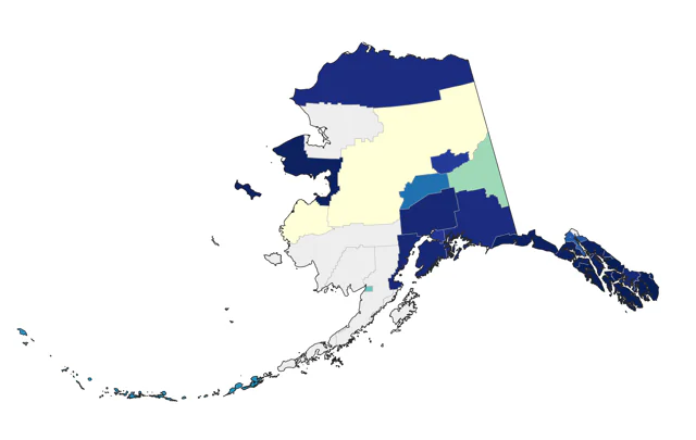 Brown-headed Cowbird county map