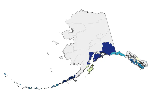 Cocos Booby county map