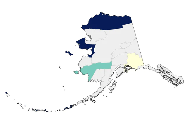 Common Ringed Plover county map