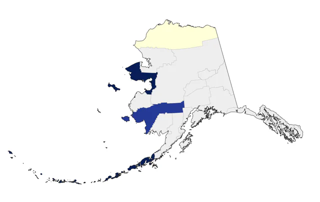 Common Sandpiper county map
