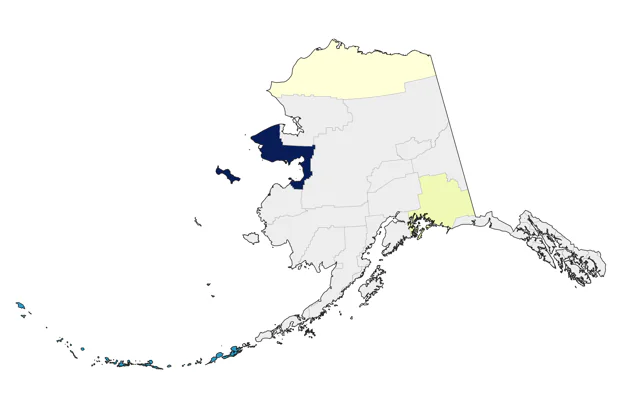 Eurasian Dotterel county map