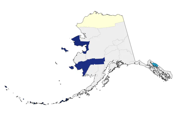 Eyebrowed Thrush county map
