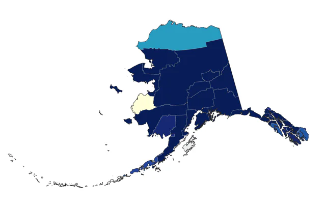Great Horned Owl county map