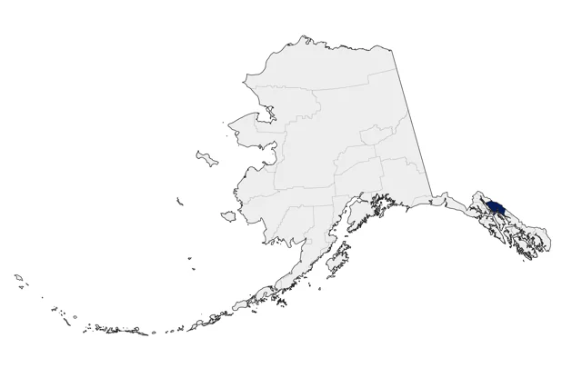 Green Heron county map