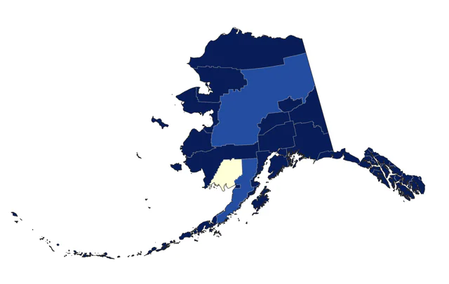 Long-tailed Duck county map