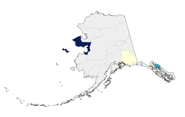 Mourning Warbler county map