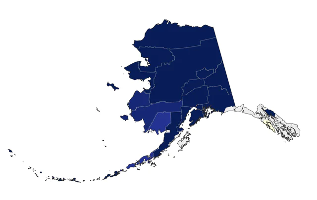 Northern Wheatear county map