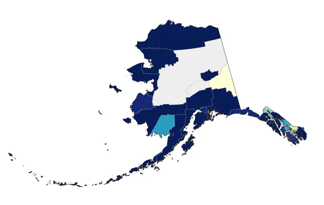 Pacific Golden-Plover county map