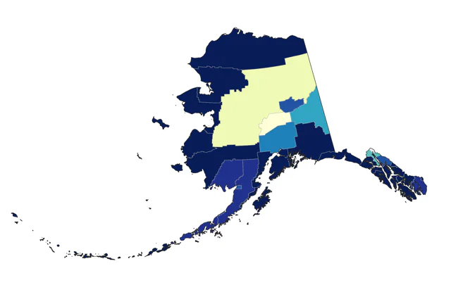 Sabine's Gull county map