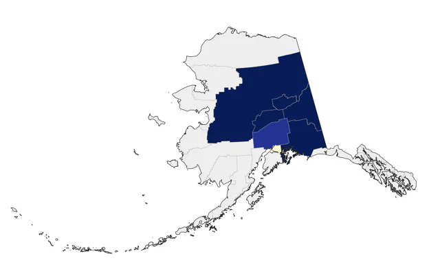 Sharp-tailed Grouse county map