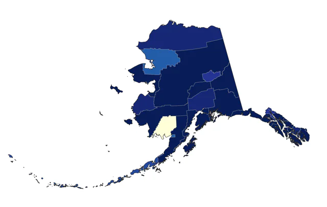 Surfbird county map