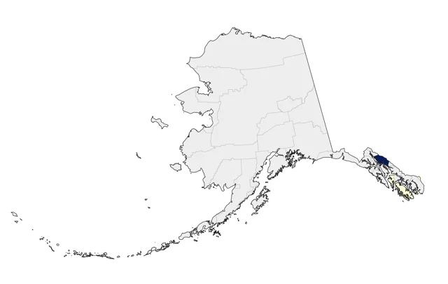 Veery county map