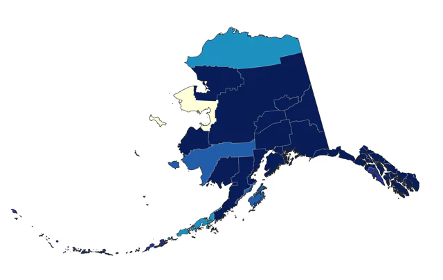 Violet-green Swallow county map