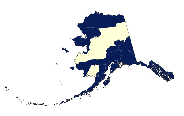 White-winged Scoter county map