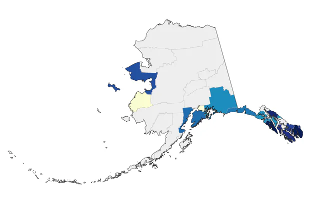 Willow Flycatcher county map