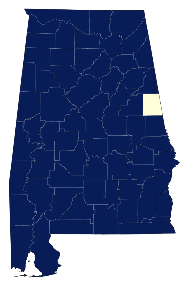 Brown-headed Cowbird county map