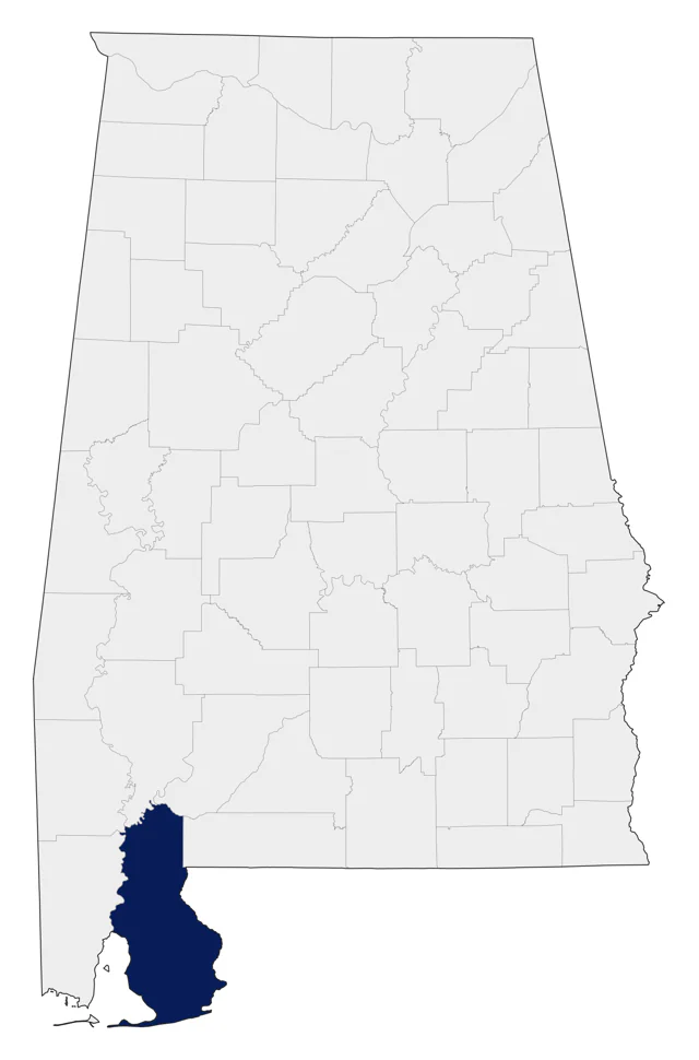 Great Kiskadee county map