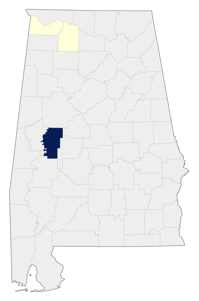 Passenger Pigeon county map