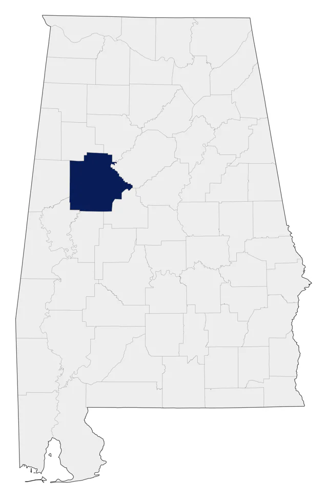 Virginia's Warbler county map