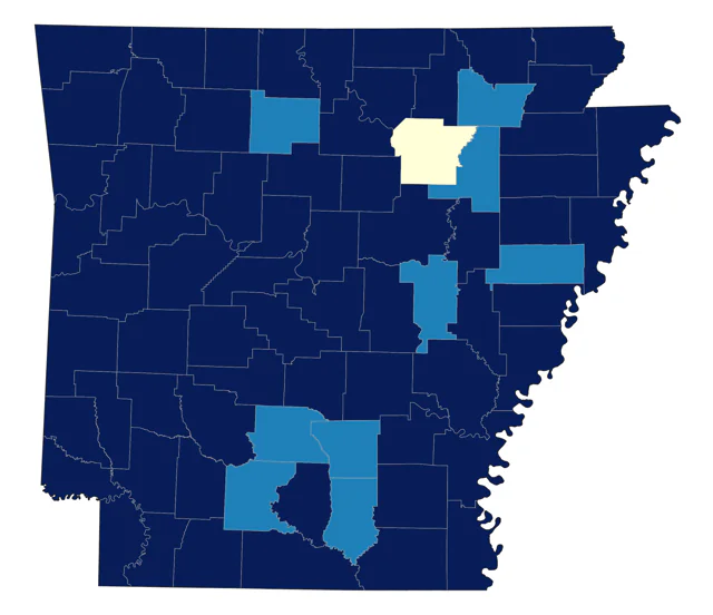 Barred Owl county map