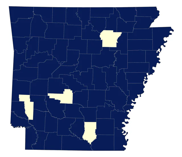 Cliff Swallow county map