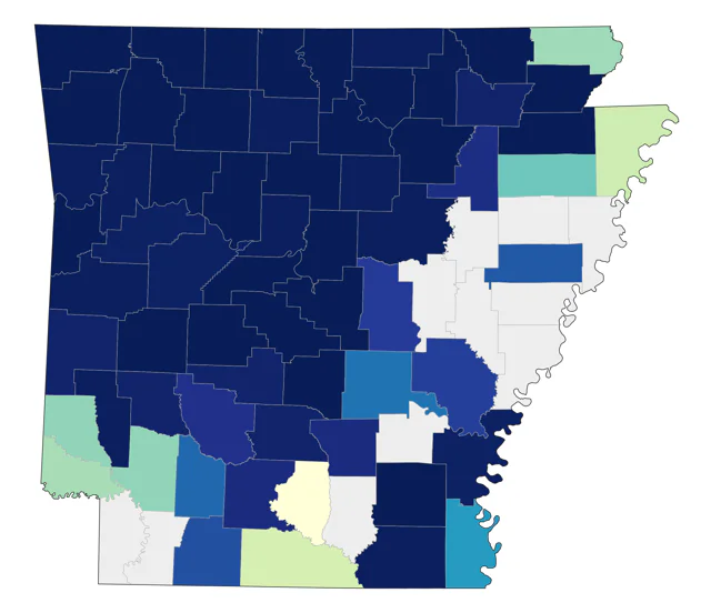 Eastern Whip-poor-will county map