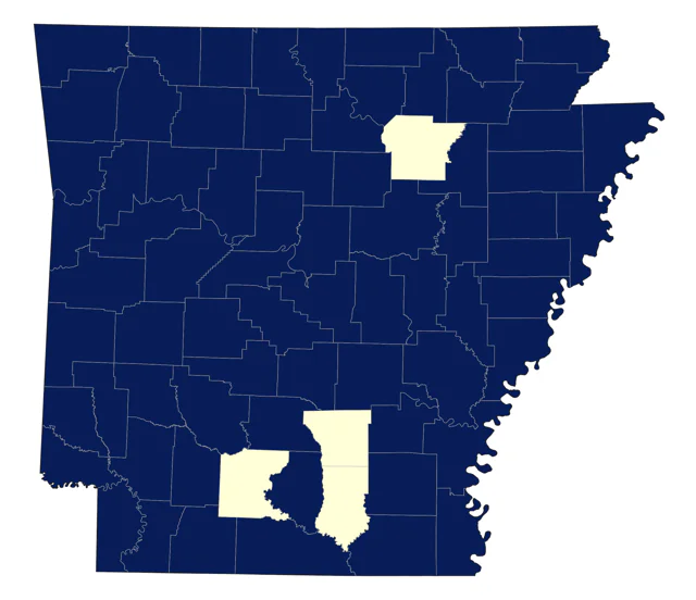 Eurasian Collared-Dove county map
