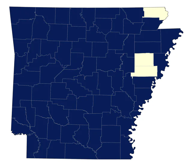 Fish Crow county map