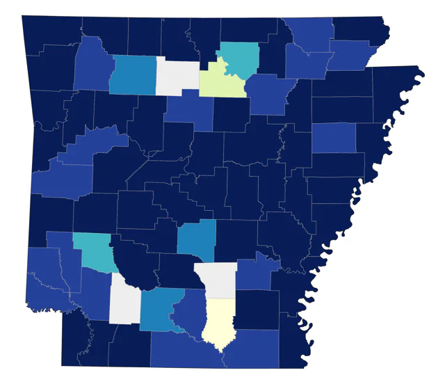 Gadwall county map