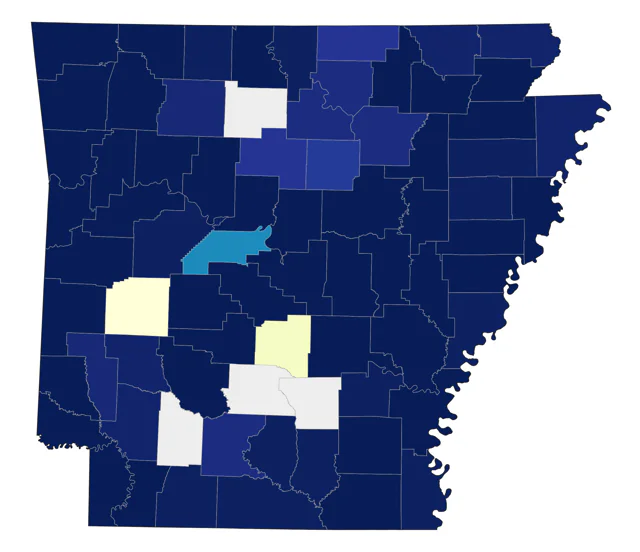 Greater Yellowlegs county map