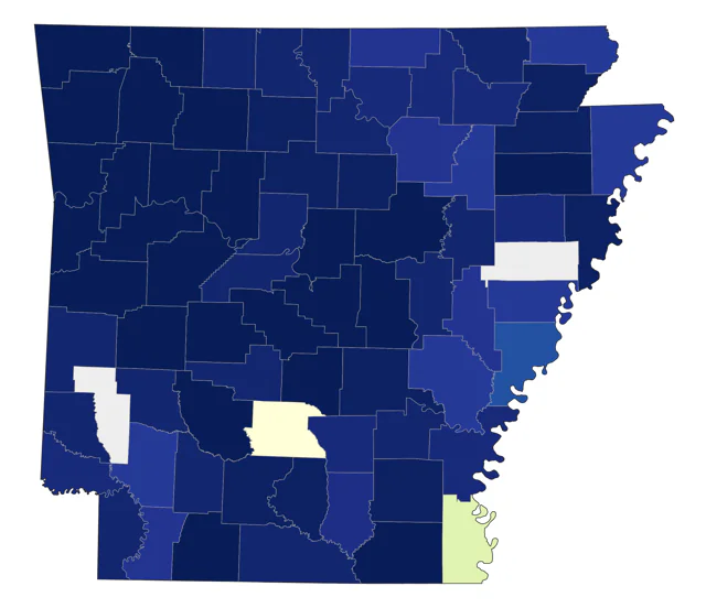 Pine Siskin county map