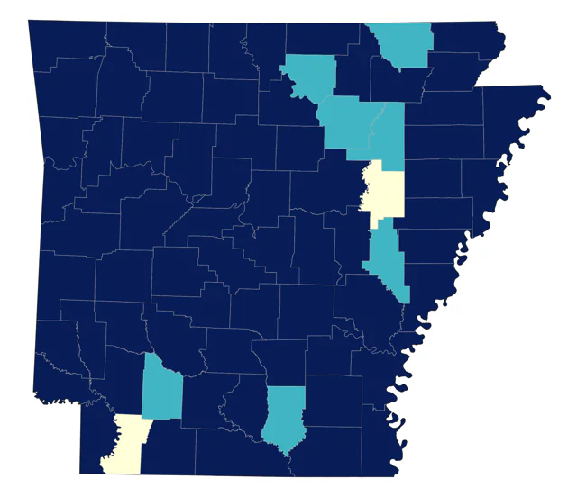 Purple Martin county map