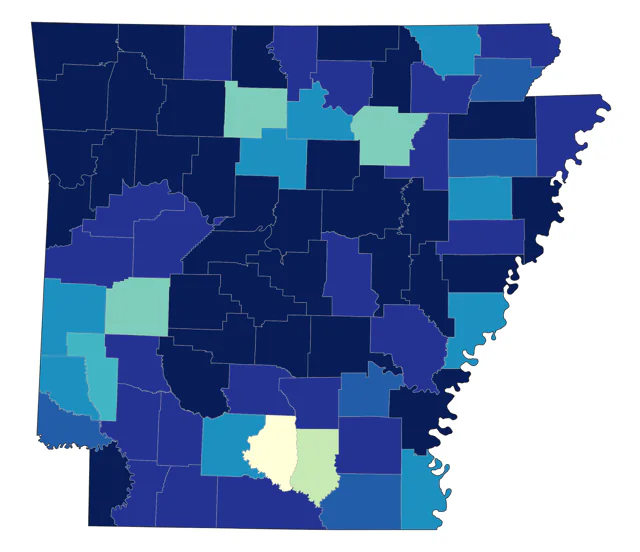 Sharp-shinned Hawk county map