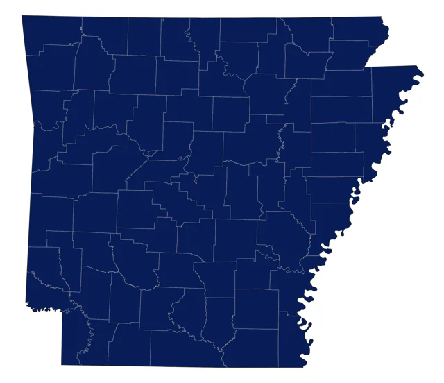 Turkey Vulture county map