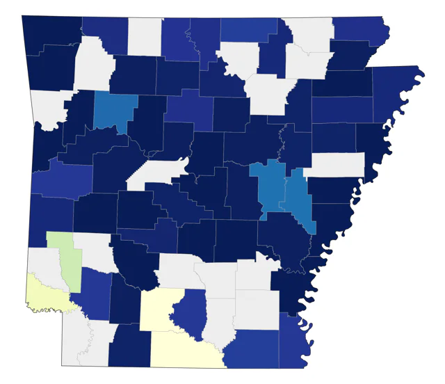Veery county map