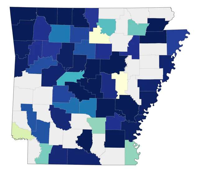 Willow Flycatcher county map