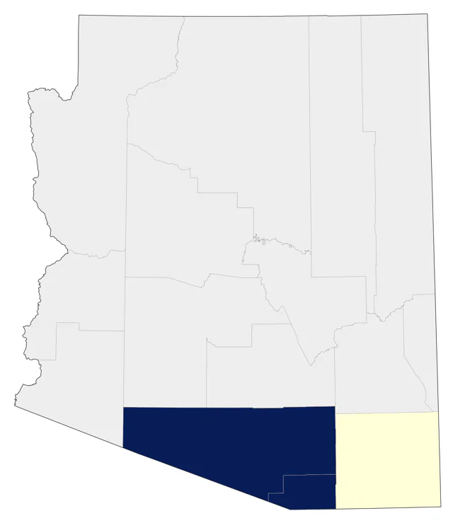Aztec Thrush county map