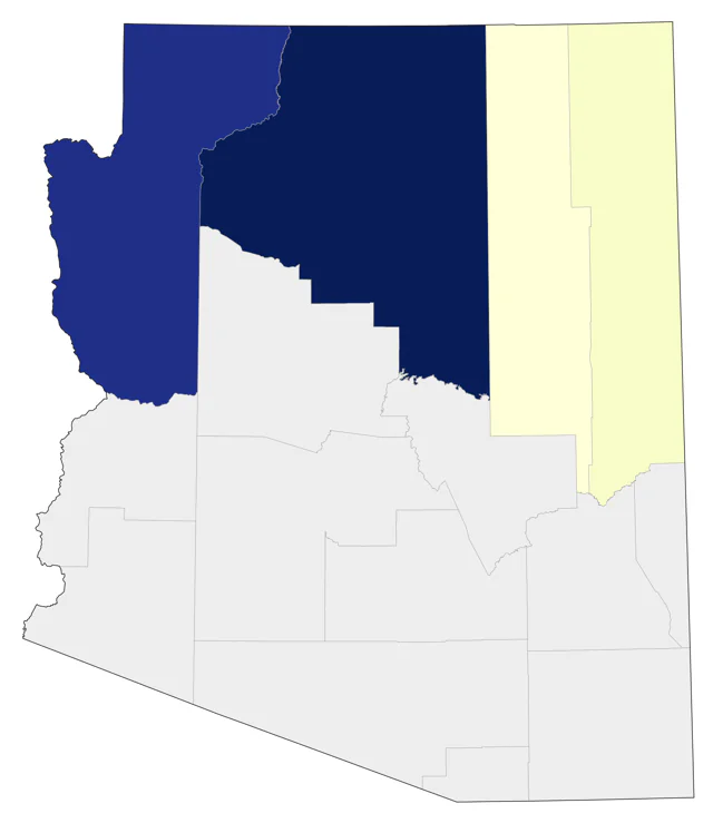 Black-capped Chickadee county map