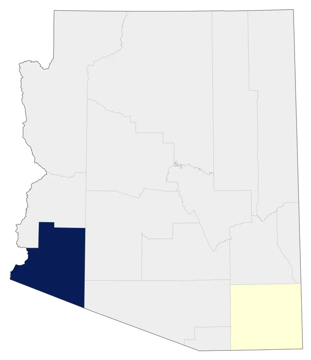 Black Turnstone county map