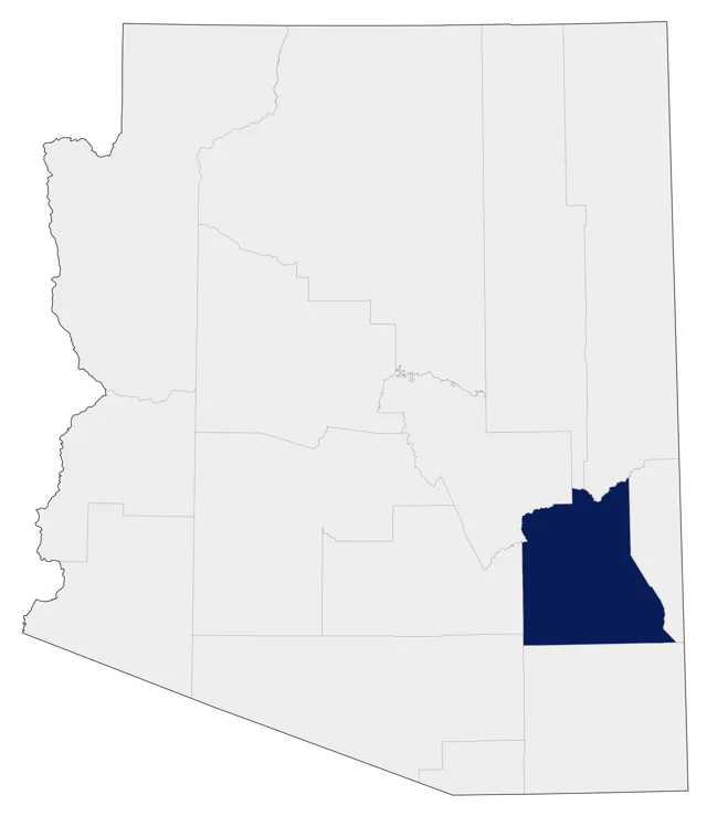 Blue-black Grassquit county map