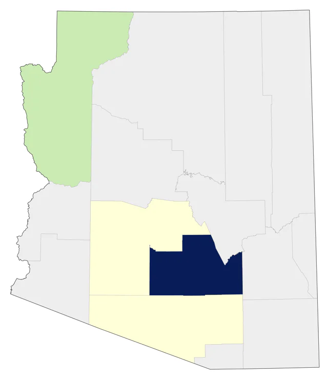 Buff-breasted Sandpiper county map