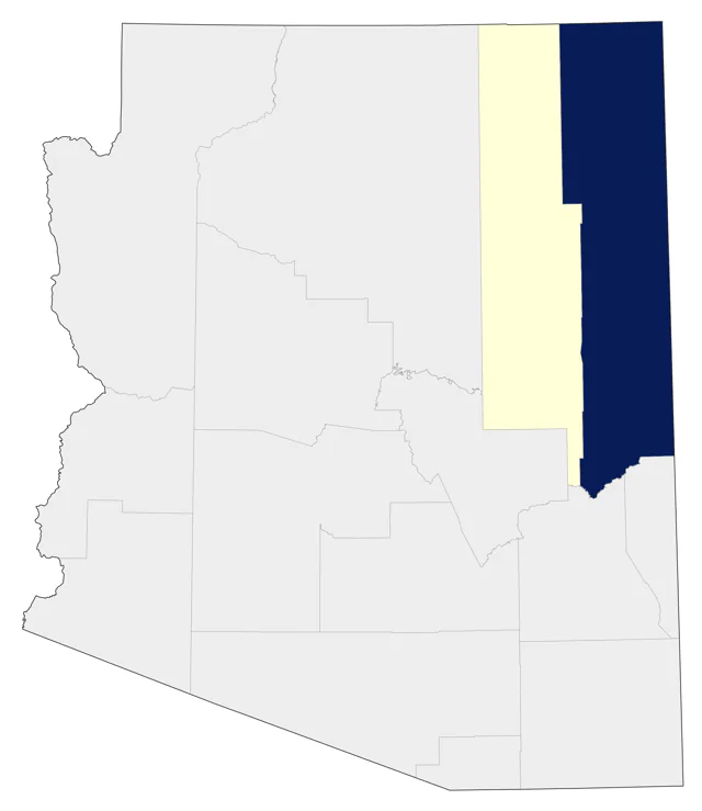 California Quail county map