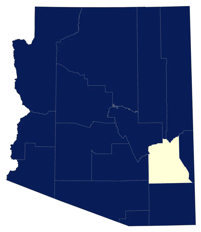 Eared Grebe county map