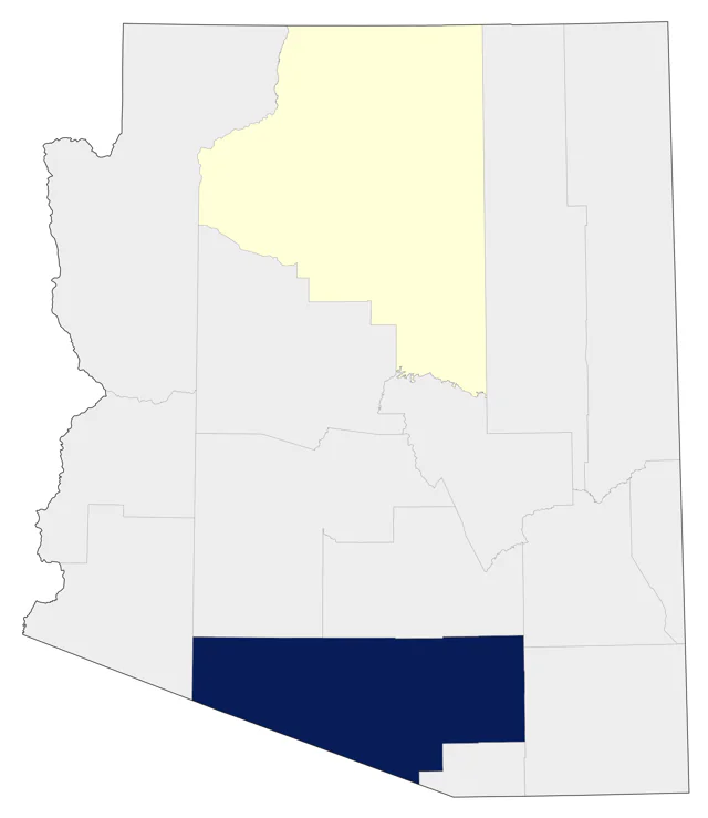 European Goldfinch county map