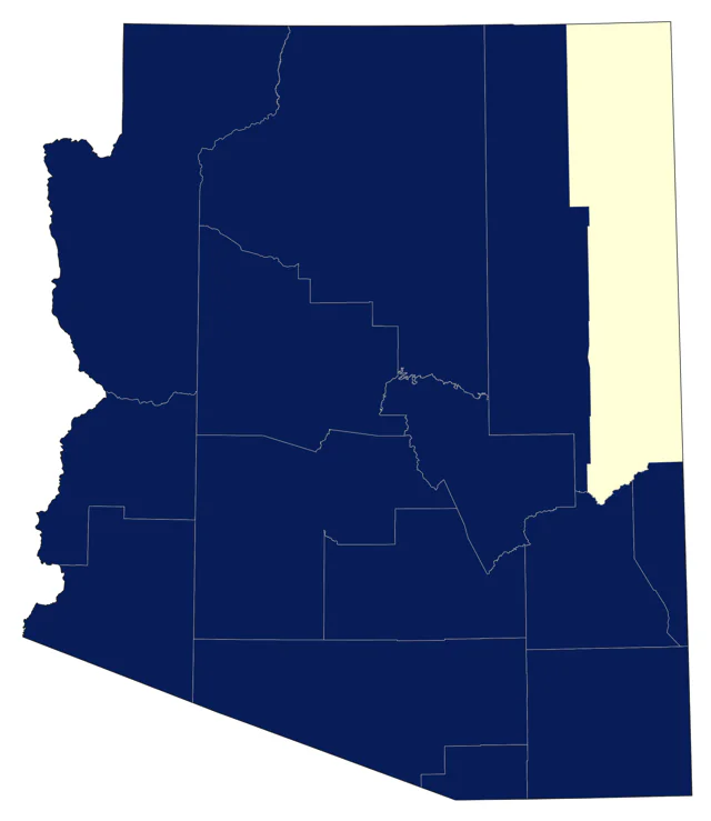 Hooded Oriole county map