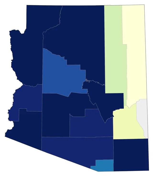 Hudsonian Whimbrel county map