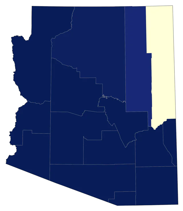 Inca Dove county map