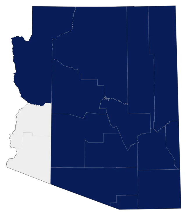 Juniper Titmouse county map